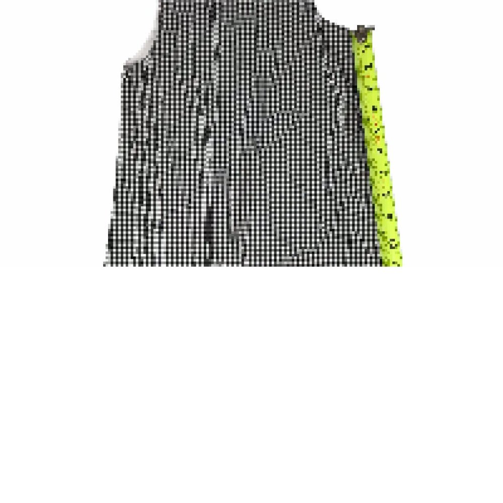 Godlad Girls Dress Black White Gingham Plaid. 6X - Picture 10 of 10